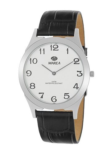 Reloj Marea Mujer Digital Correa silicona negra con detalles en beige  B44102/4 - joyeria azofra