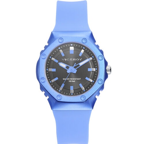 Reloj Viceroy Colors azul aluminio y silicona