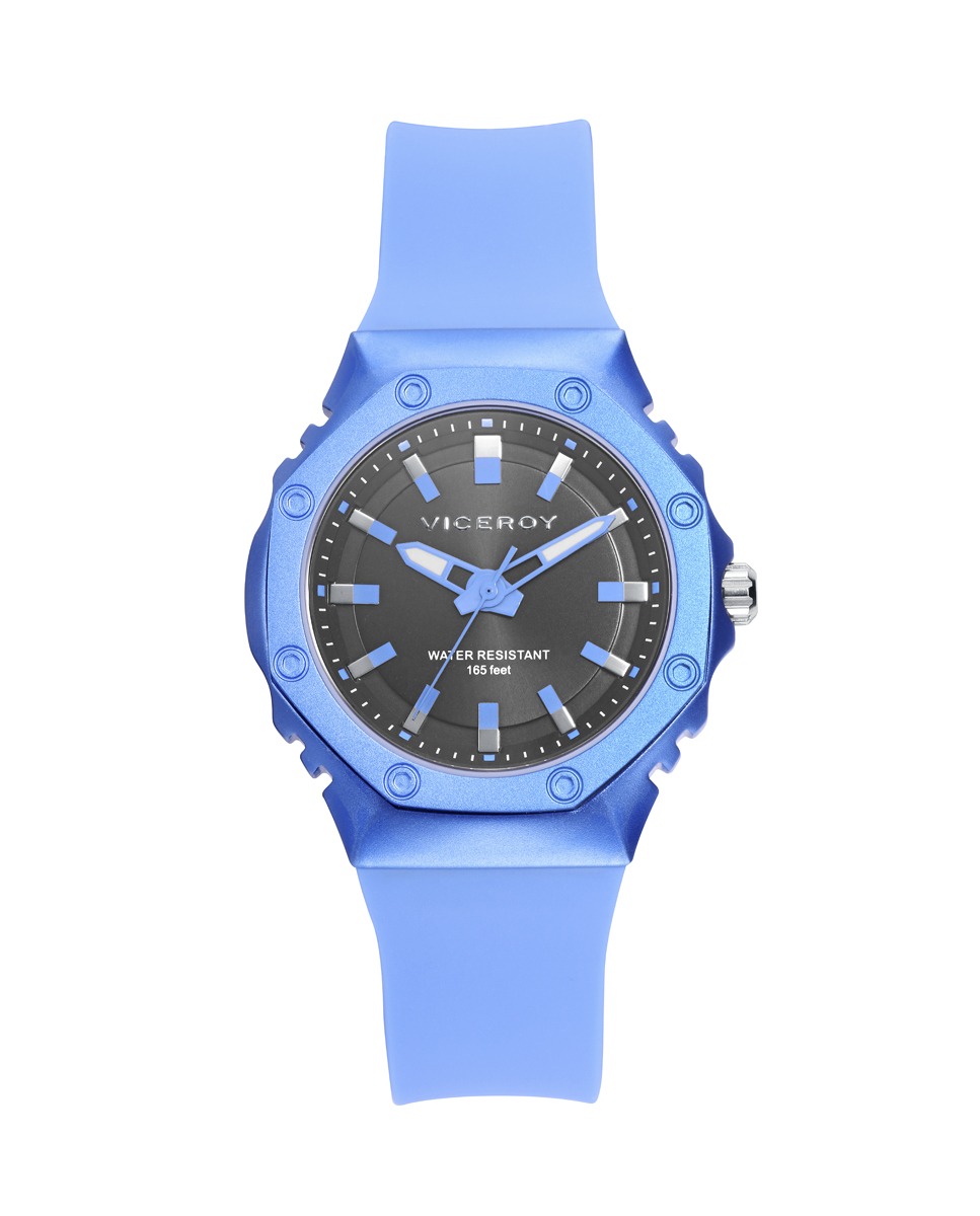 Reloj Viceroy Colors azul aluminio y silicona